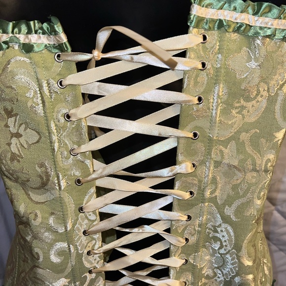 No Brand Tie Cinch Back Corset - Picture 4 of 5